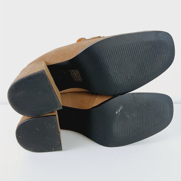 SaintG SZ 38 (US 8) VALENTINA TAUPE SUEDE LEATHER HANDCRAFTED SHOES - Picture 7 of 9